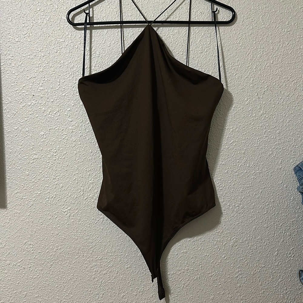 Brown HnM bodysuit